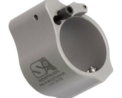 AR-15 SOLID ADJUSTABLE GAS BLOCK .936'' STAINLESS STEEL
