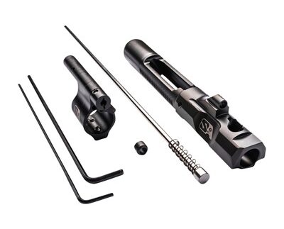 AR-15 ADJ PISTON SYSTEM W/SOLID .750'' GAS BLOCK MIDLENGTH RH