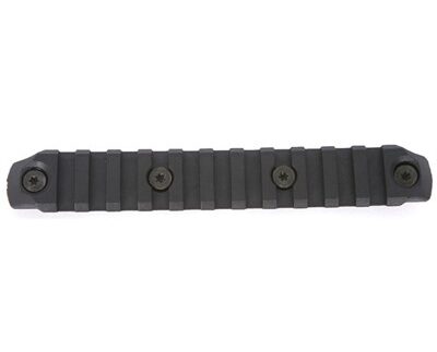 KEYMOD PICATINNY NYLON RAIL SECTION 5.5 INCH BLACK