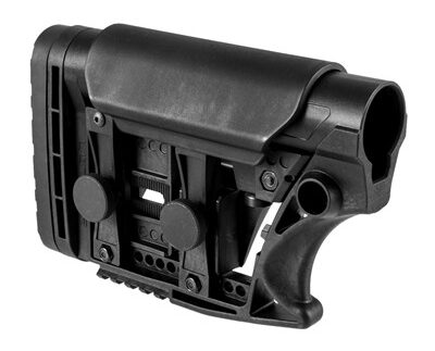 AR-15 STOCK ASSEMBLY ADJUSTABLE CARBINE LENGTH BLACK