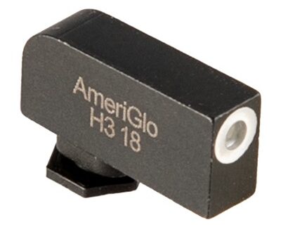 0.240''X0.125'' GREEN W/WHITE OUTLINE SIGHT FOR GLOCK~