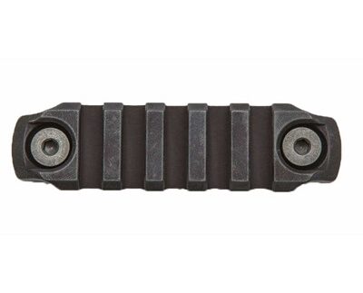 M-LOK PICATINNY RAIL SECTION ALUMINUM BLACK 3IN.