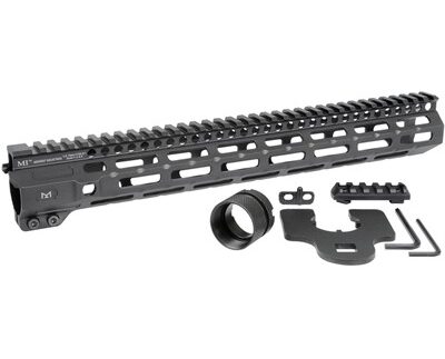 COMBAT HANDGUARD M-LOK ALUMINUM 14'' BLACK