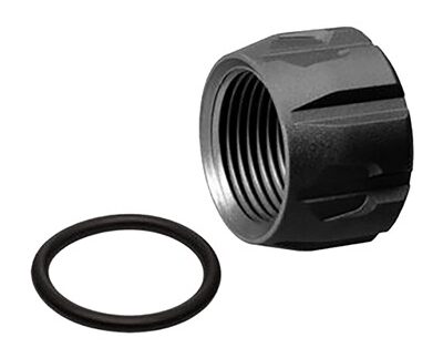 BARREL COVER THREAD PROTECTOR FOR PISTOL BLACK