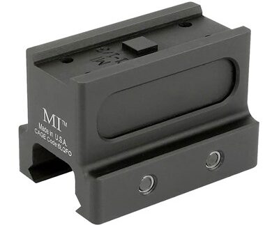 T1/T2 RED DOT OPTIC MOUNT LOWER 1/3 BLACK
