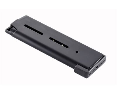 1911 MAG COMPACT 8-RD LO-PROFILE STEEL BASE PAD BLACK