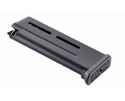 1911 ELITE TACTICAL MAG COMPACT 9-RD ETM BASE PAD BLK