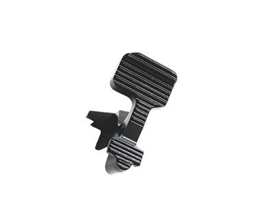 AR-15 ABC/R V3 BOLT CATCH REARWARD BIAS SERRATED BLACK