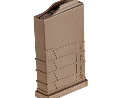 308 SHORT ACTION AICS 10RD POLYMER MAGAZINE, FDE