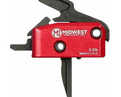 AR-15 ENHANCED FLAT TRIGGER 3.5LB SINGLE STAGE DROP-IN BLK