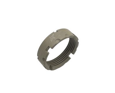 AR-15 BILLET CASTLE NUT BURNT FLAT DARK EARTH