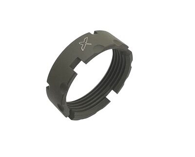 AR-15 BILLET CASTLE NUT BURNT OD GREEN