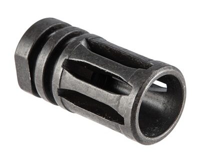 AR-15 A2 FLASH SUPPRESSOR 22 CAL 1/2-28 STEEL BLACK