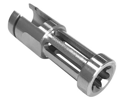 FLASH HIDER FOR RUGER  10/22  STAINLESS STEEL