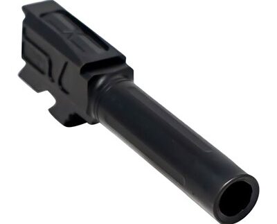MATCH 9MM NON-THREAD STRAIGHT BBL FOR GLOCK 43/43X BLACK