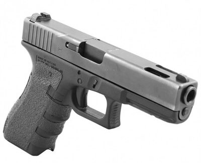 GRIP RUBBER BLACK FOR GEN 3 GLOCK 17,22,24,31,34,35,37