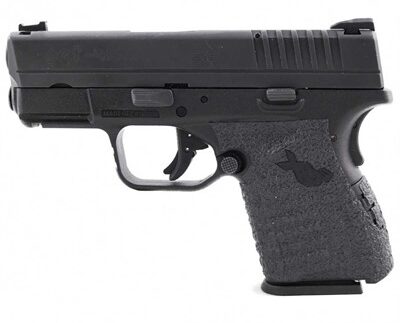 SPRINFIELD XDS 9/40/45 LARGE GRIP RUBBER BLACK