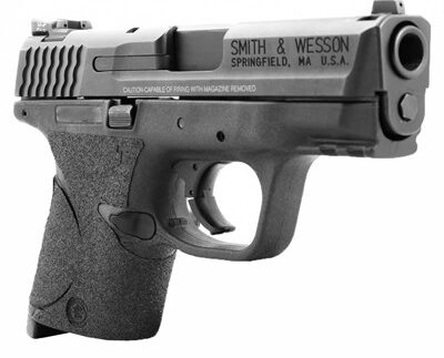 S&W M&P COMPACT MEDIUM BACKSTRAP GRIP GRANULATED BLACK