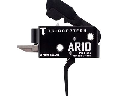AR .308 ADAPTABLE TRIGGER BLACK FLAT TWO-STAGE
