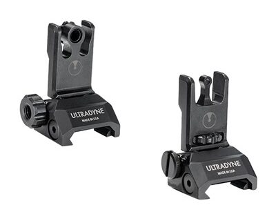 C2 FOLDING FRONT AND REAR SIGHT COMBO - APERTURE