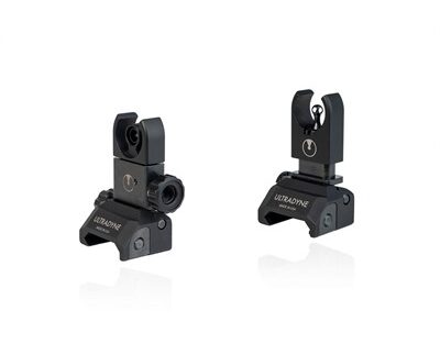 C4 FOLDING FRONT AND REAR SIGHT COMBO, 7.62/.308