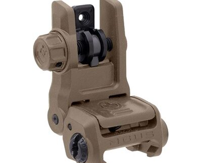 MBUS 3 REAR SIGHT FLIP-UP ADJUSTABLE POLYMER FDE