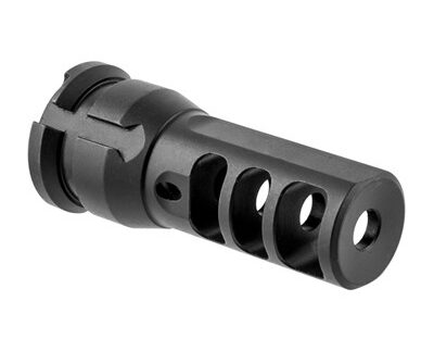 KEYMO MUZZLE BRAKE 30 CALIBER 1/2''X28 THREADS BLACK