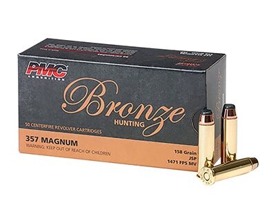 357 MAGNUM 158GR JACKETED SOFT POINT 50/BOX
