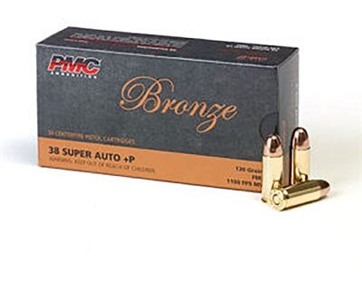 38 SUPER +P 130GR FMJ 50/BOX
