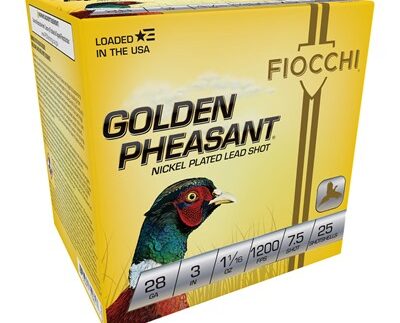 GOLDEN PHEASANT 28 GAUGE 3'' 1-1/16OZ #7.5 SHOT 25/BOX