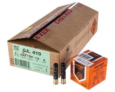 MIRAGE SUPER TARGET T1 410 BORE 2-1/2'' 1/2OZ #8 SHOT 250/CS