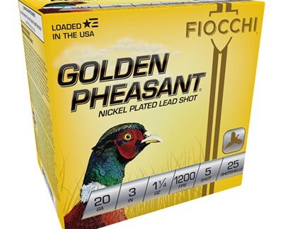 GOLDEN PHEASANT 20 GAUGE 3'' 1-1/4OZ #5 SHOT 25/BOX