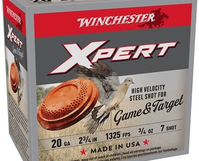 XPERT GAME & TARGET 20 GAUGE 2-3/4'' 3/4OZ #7 SHOT 25/BOX