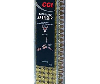 CCI 22 LR MINI MAG  40 GR SEGMENTED HP 100/BX