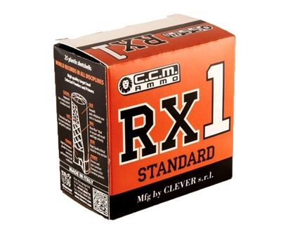 RX 1 STANDARD 12 GA 2-3/4'' 1-1/8OZ #7.5 SHOT 1250 FPS 250/CS