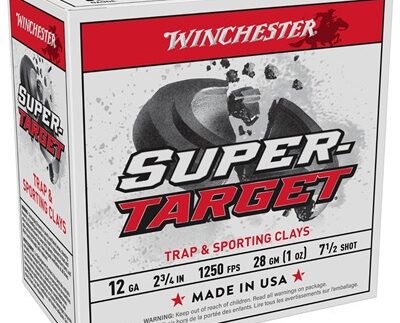 SUPER TARGET 12 GAUGE 2-3/4'' 1OZ #7-1/2 SHOT 25/BOX