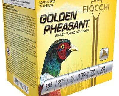 GOLDEN PHEASANT 28 GAUGE 2-3/4'' 7/8OZ #7.5 SHOT 25/BOX