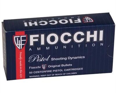 FIOCCHI 45ACP 230GR FMJ 50/BX 10BX/CS