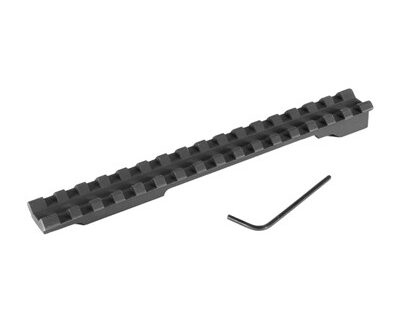 MAUSER 98 LG RING 3-HOLE 1-PC UNDRILLED PICATINNY 20 MOA