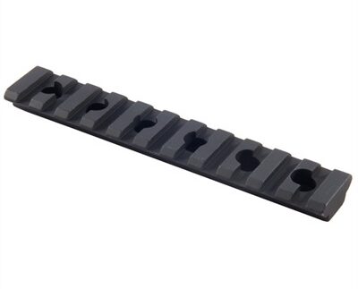 DIRECT THREAD UFIR RAIL PICATINNY ALUMINUM BLACK 4.5''