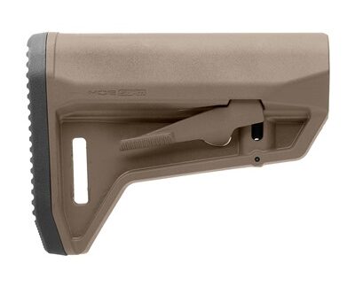 MOE SL-M COLLAPSIBLE MIL-SPEC CARBINE STOCK FOR AR-15 FDE