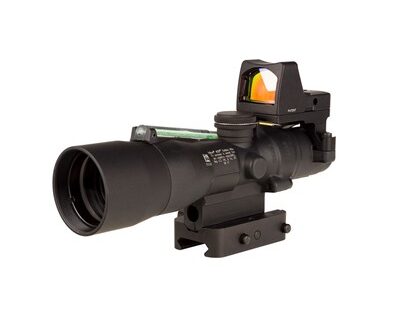 COMPACT ACOG 3X30MM FXD 556/62GR GRN HORSESHOE W/Q-LOC & RMR