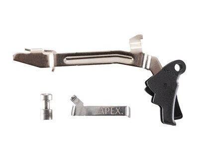 POLYMER TRIGGER KIT FOR GLOCK GEN 3/4 BLACK