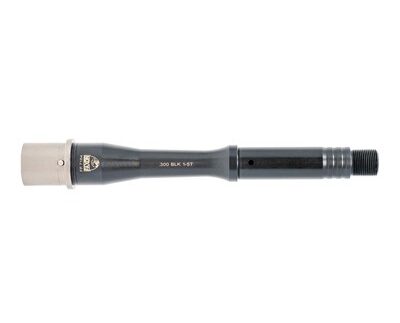 MATCH 300BLK 7.5'' 1-5 TWIST GUNNER CONTOUR SS BBL NITRIDE
