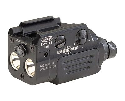 XR2-A-RD ULTRA-COMPACT HANDGUN LIGHT + RED LASER BLACK
