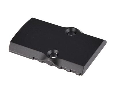 BRN RMR SLIDE COVER PLATE FOR GLOCK 20/21, ALUMINUM, BLACK