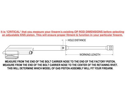 ADJUSTABLE GAS PISTON SYSTEM SLR-107UR