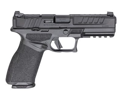 ECHELON 9MM LUGER 4.5'' BBL (1)17RD & (1)20RD MAG 3-DOT BLACK