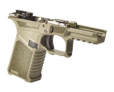 ASSEMBLED FRAME FOR GEN 3 G19, G23, & G32 POLY OUTDOOR GREEN