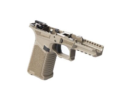 SCT 17 FULL SIZE ASSEMBLED POLYMER FRAME FOR GLOCK G3 17 FDE